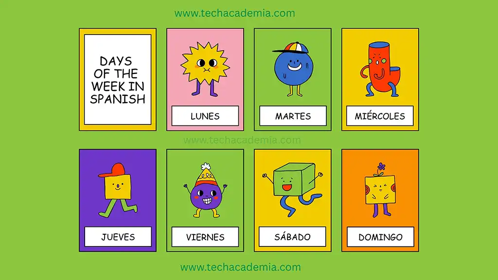 How to Say Days of Week in Spanish